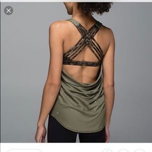 Lululemon wild tank camo
